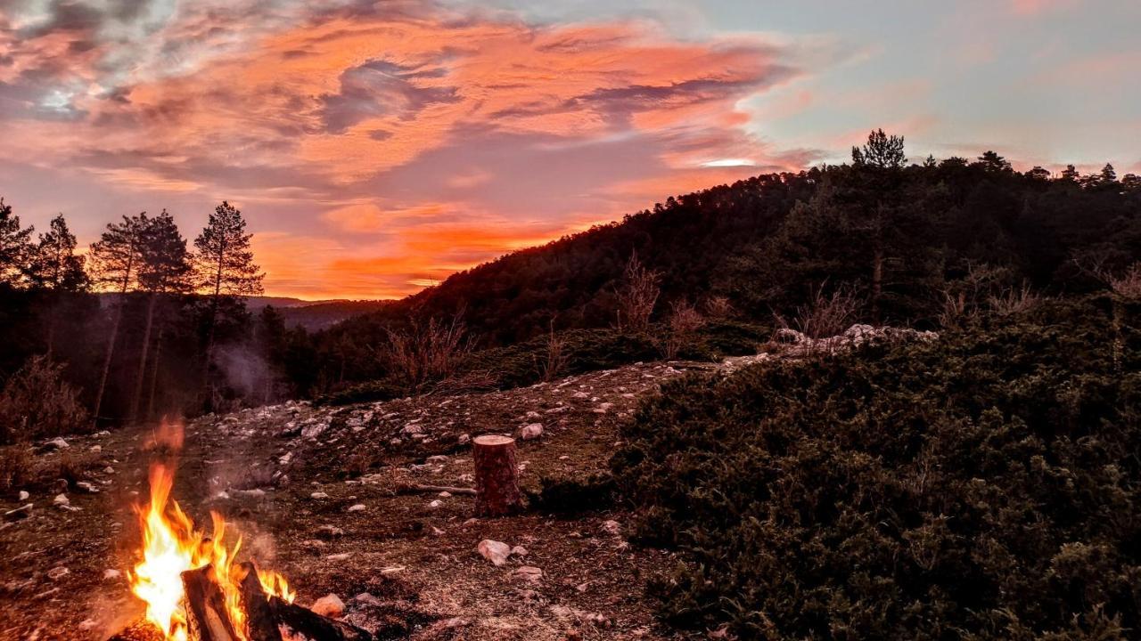 Alojamiento Rural Los Gancheros Tragacete Luaran gambar